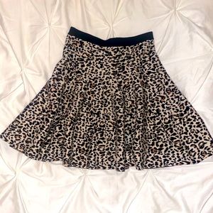 The Limited Leopard Skirt